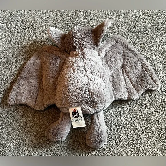 Jellycat Retired/Rare Bashful Bat Halloween Plush - Picture 5 of 10